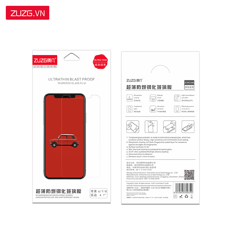 Cường lực trong iPhone ZUZG