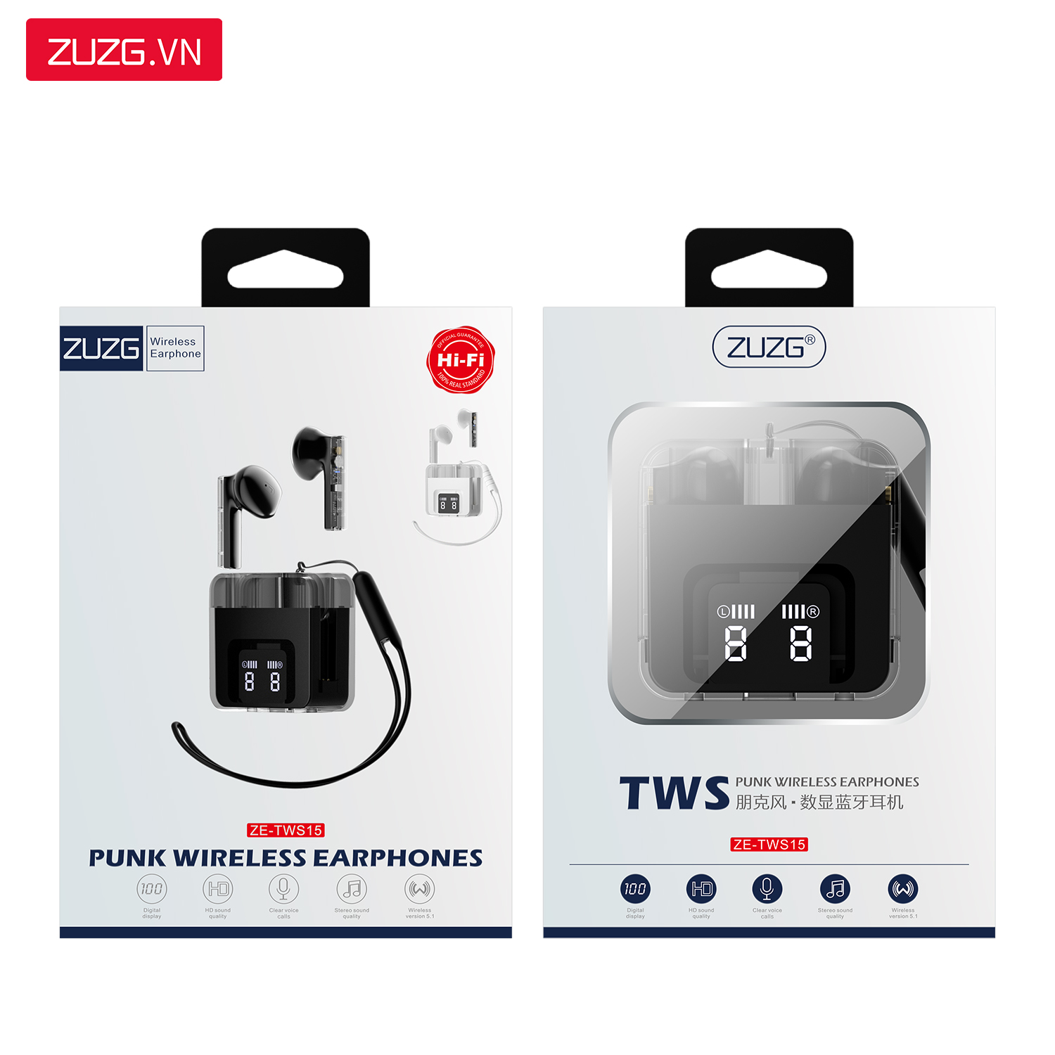 Tai nghe Bluetooth ZUZG - TWS15