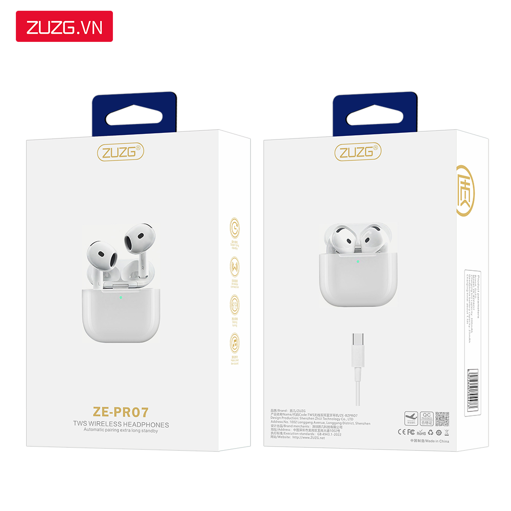 Tai nghe Bluetooth ZUZG - PR07 